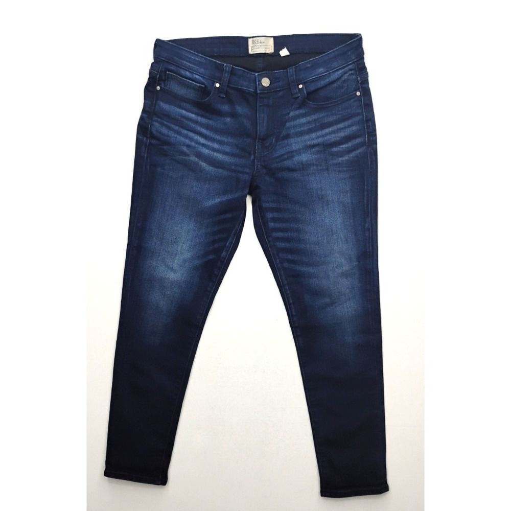 BKE Payton Jeans‎ Womens Skinny Mid Rise Dark Wash Thick Stitch Denim 29